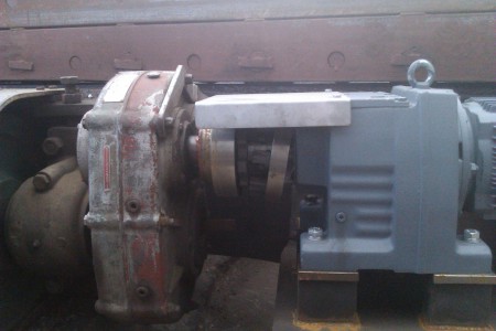 Byte av växellåda och motor till Chargeringsvagn