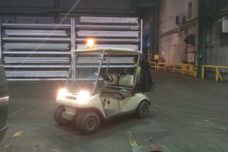 Vår Servicebil på Sapa Heat Transfer